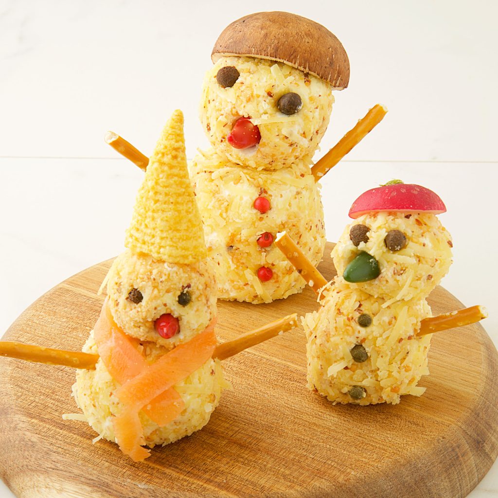 Fromi recipe : Island snowmen with Picandou