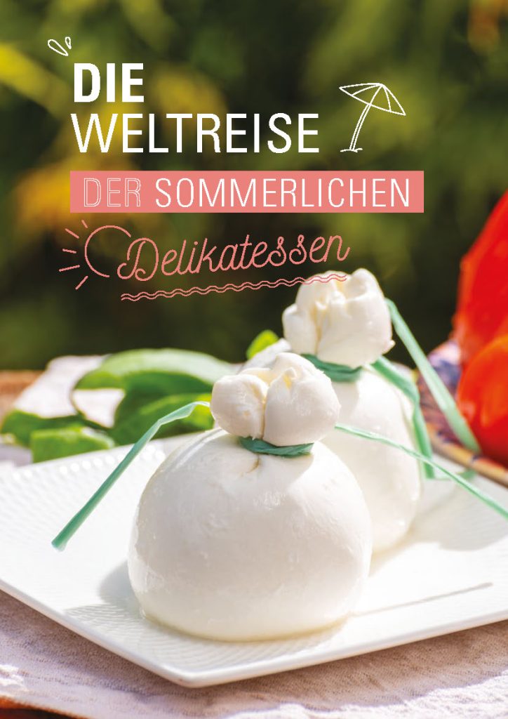 Fromi Spring-Summer catalogue 2024 mozzarella German