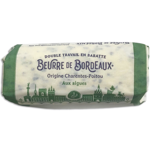 Churn Butter with  seaweed Beurre de Bordeaux 80g