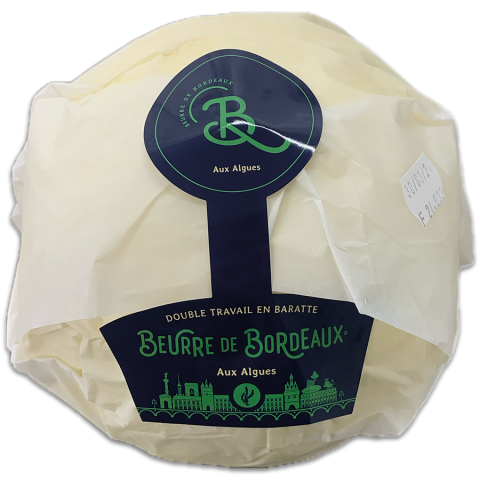 Churn Butter with  seaweed Beurre de Bordeaux 1kg