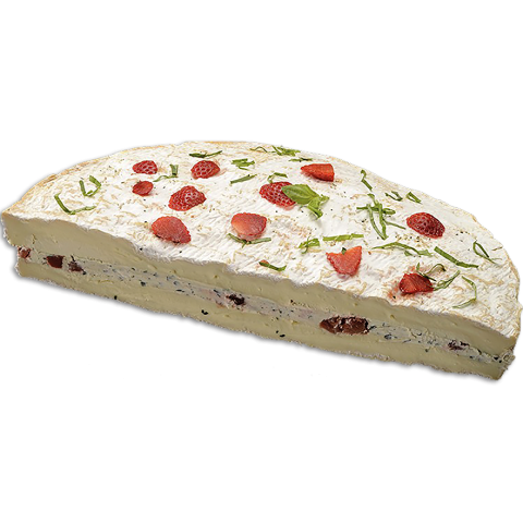 Brie Erdbeer Basilicum