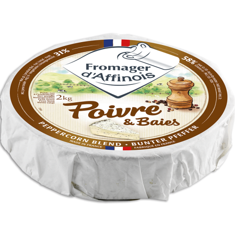 Fromager d’Affinois poivre et baies