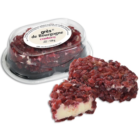 Petit Grès de Bourgogne with cranberries