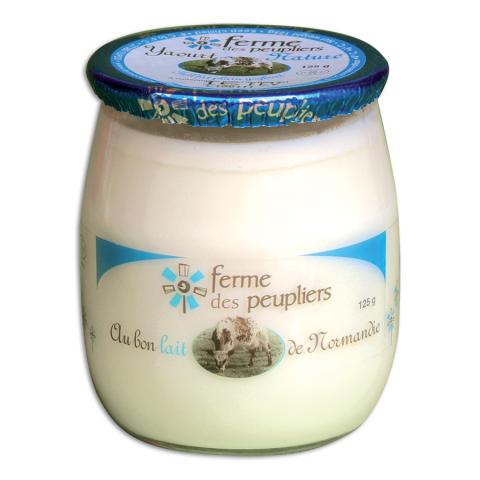 Farm yoghurt La Ferme des Peupliers plain